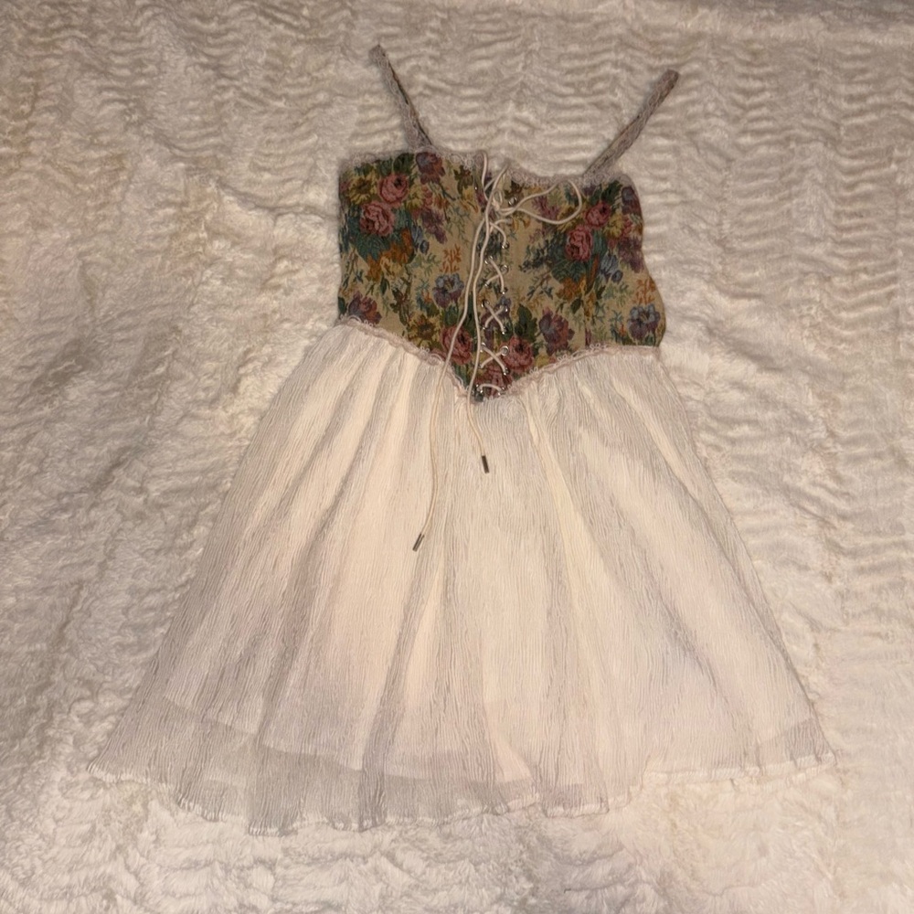 Cider Ivory Textured Skirt